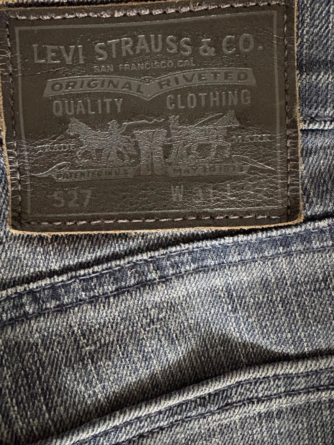 Levis bootcut 527 - 2