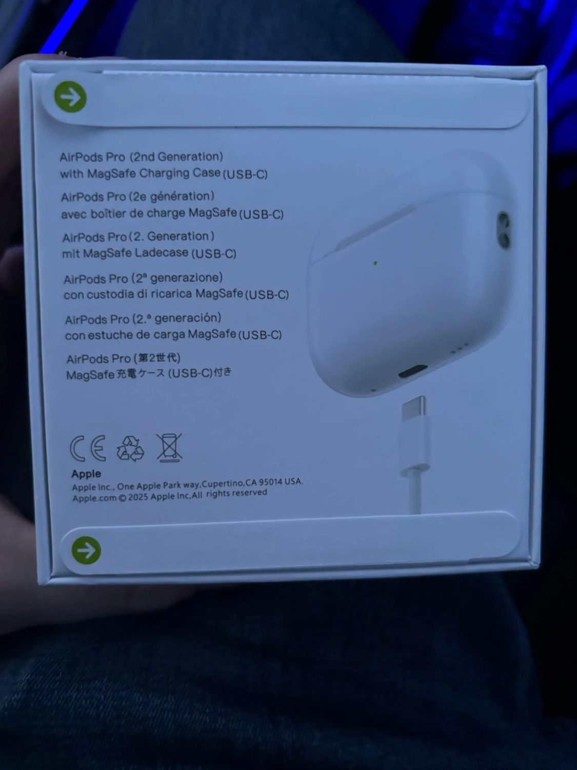 Apple AirPods Pro trådlösa hörlurar - 2