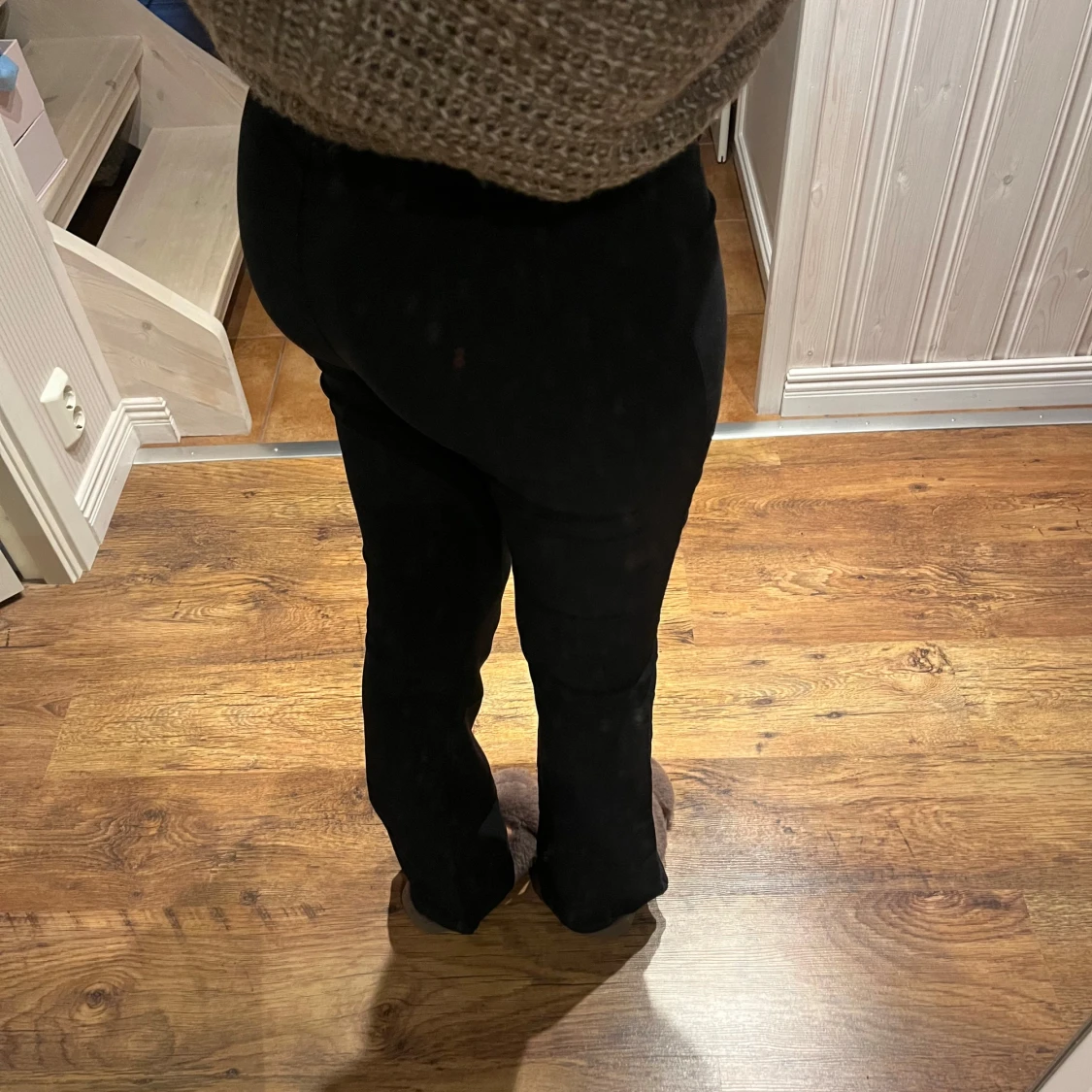 Lågmidjade kostymbyxor - 1