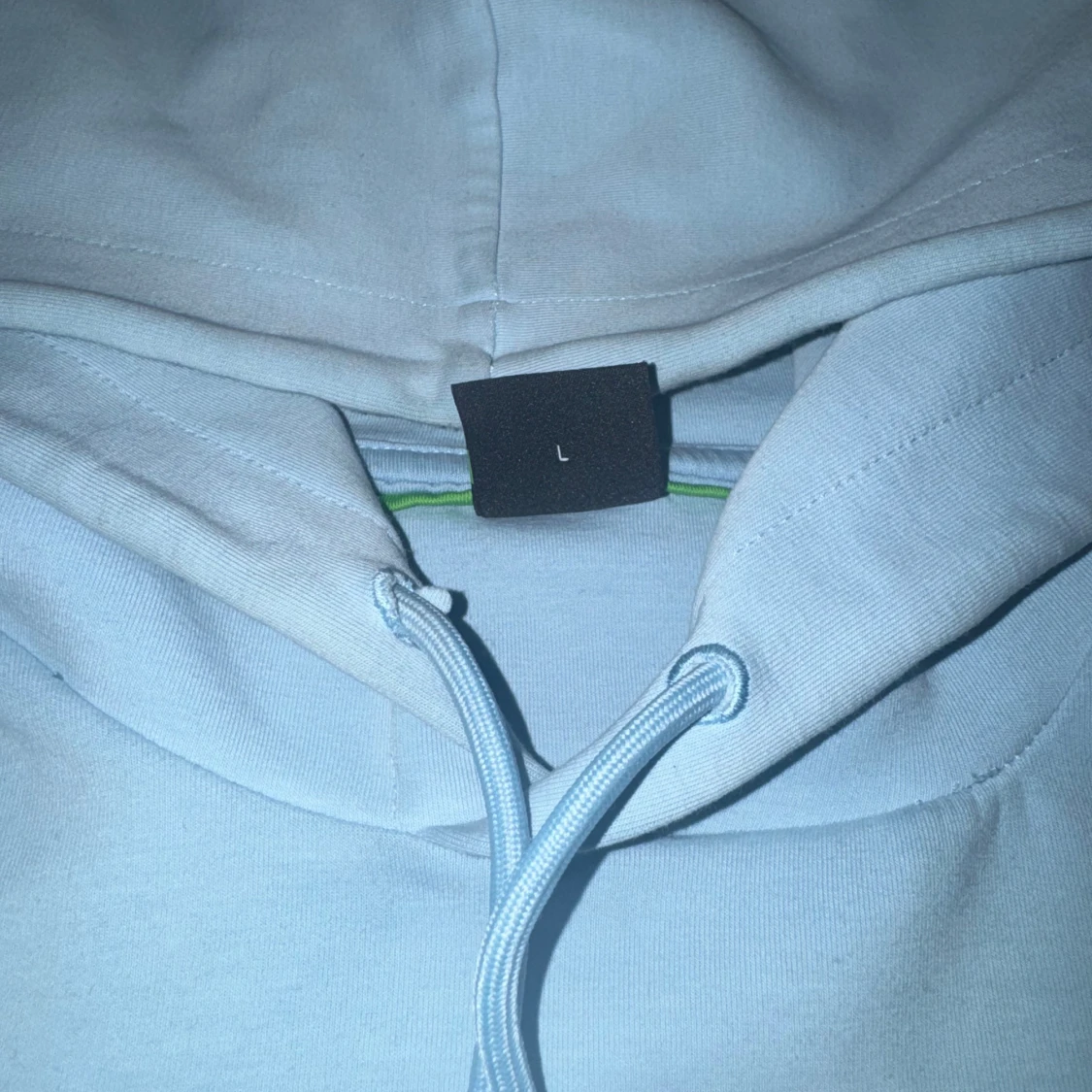 Ljusblå Hugo boss hoodie (Soody2) - 3