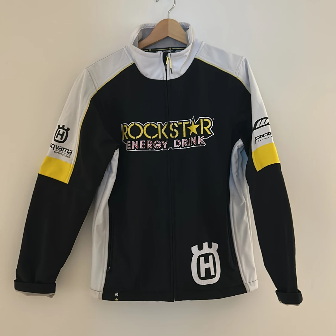 Rockstar x Husqvarna svart/vit jacka - 1