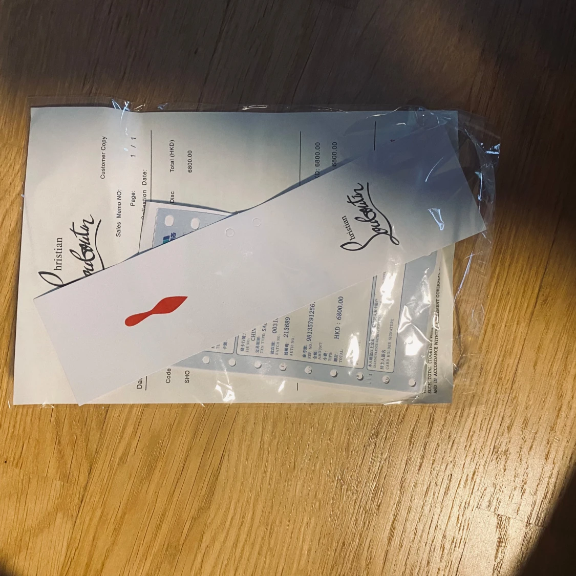 Christian Louboutin mörkblåa sneakers med kvitto - 2