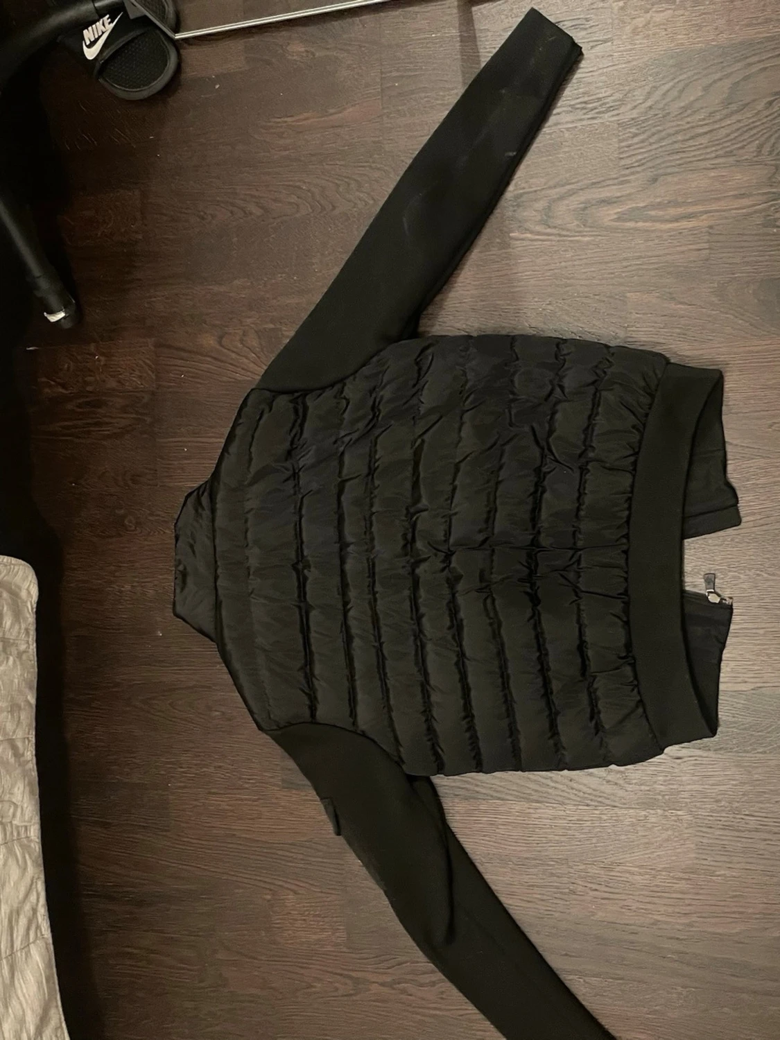 Svart pufferjacka från Moncler - 2