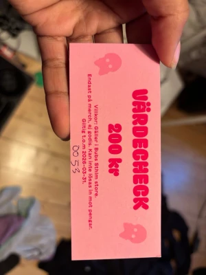 Bubs värdecheck - En värde check på bubs butiken i Stockholm värde 200kr