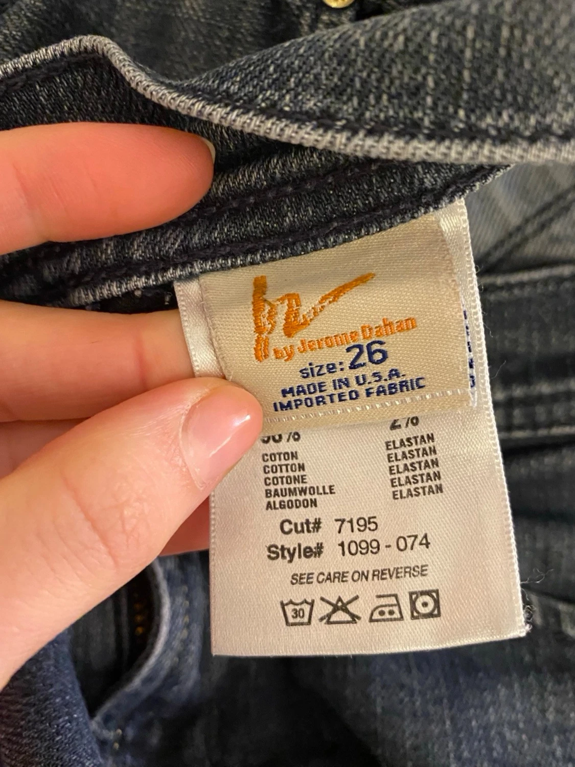 Lågmidjade jeans - 4