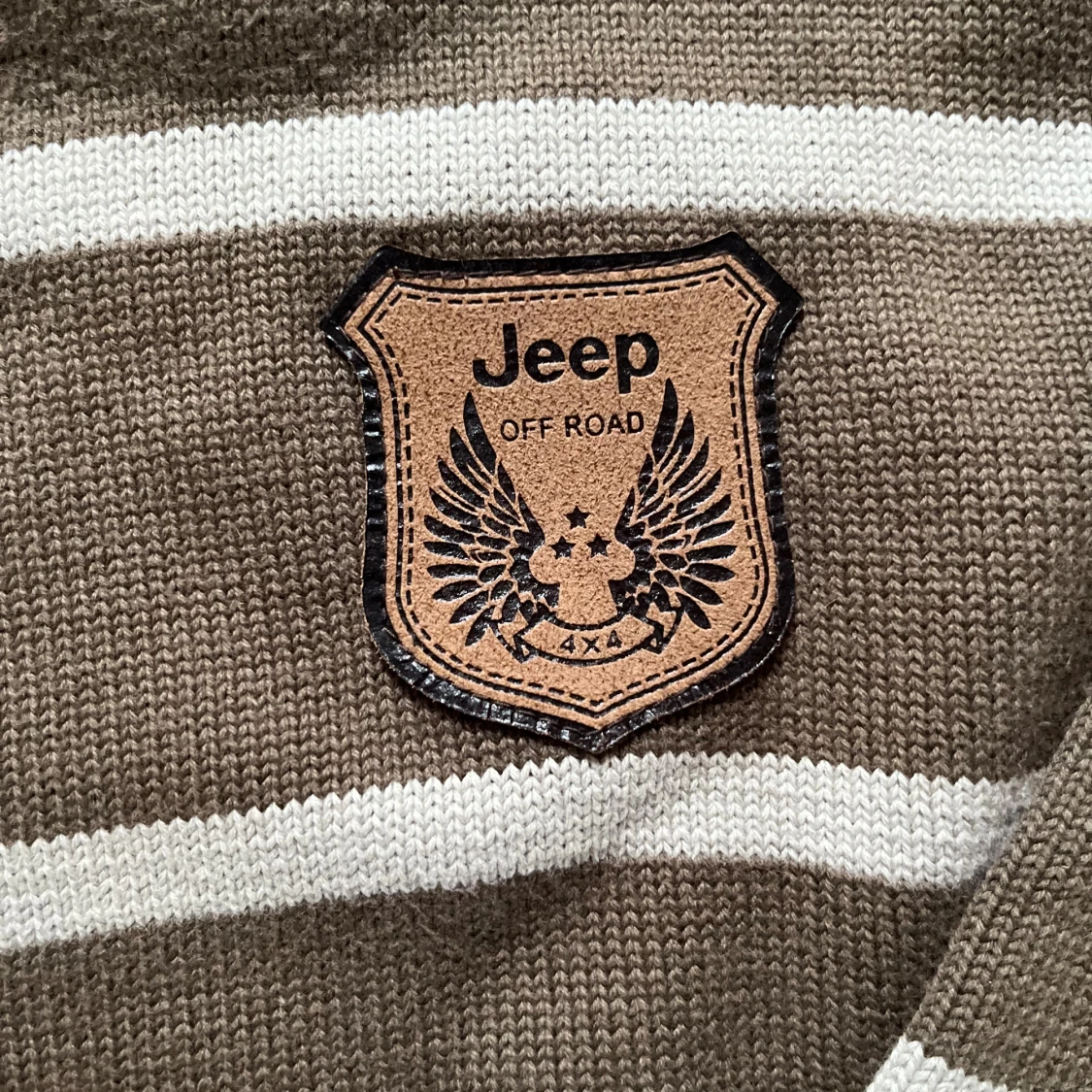 randig stickad tröja - 3