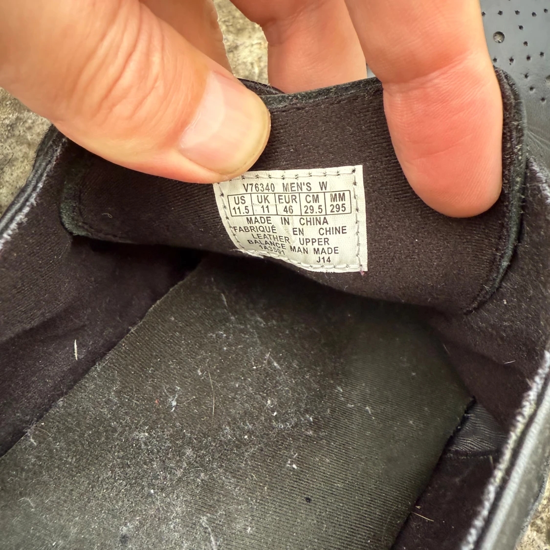 Svarta brogues herrskor i skinn - Rockport - 2