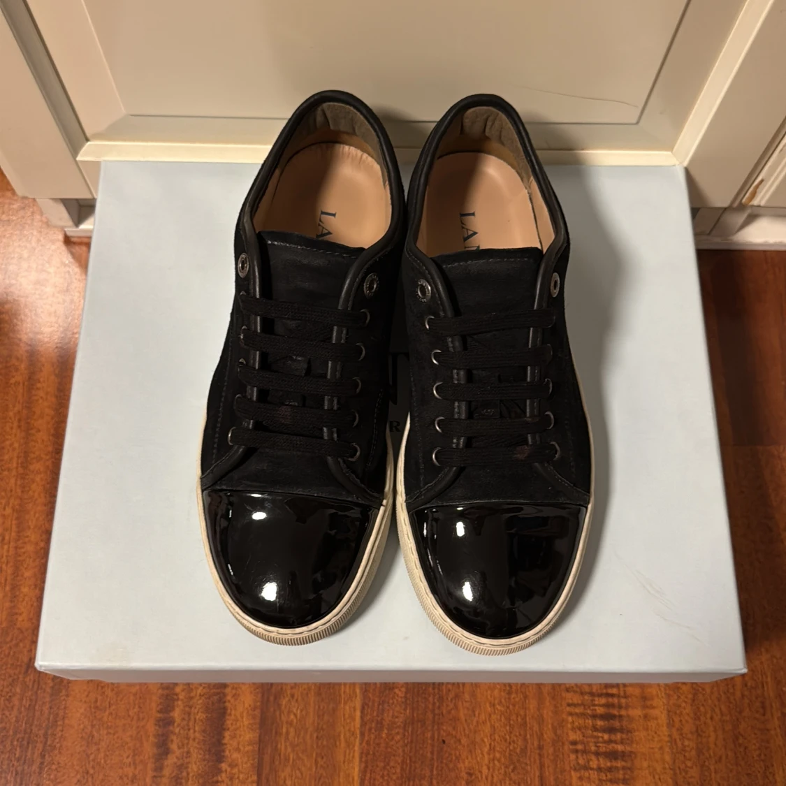 Lanvin DBB1 Patent Cap Toe - 1