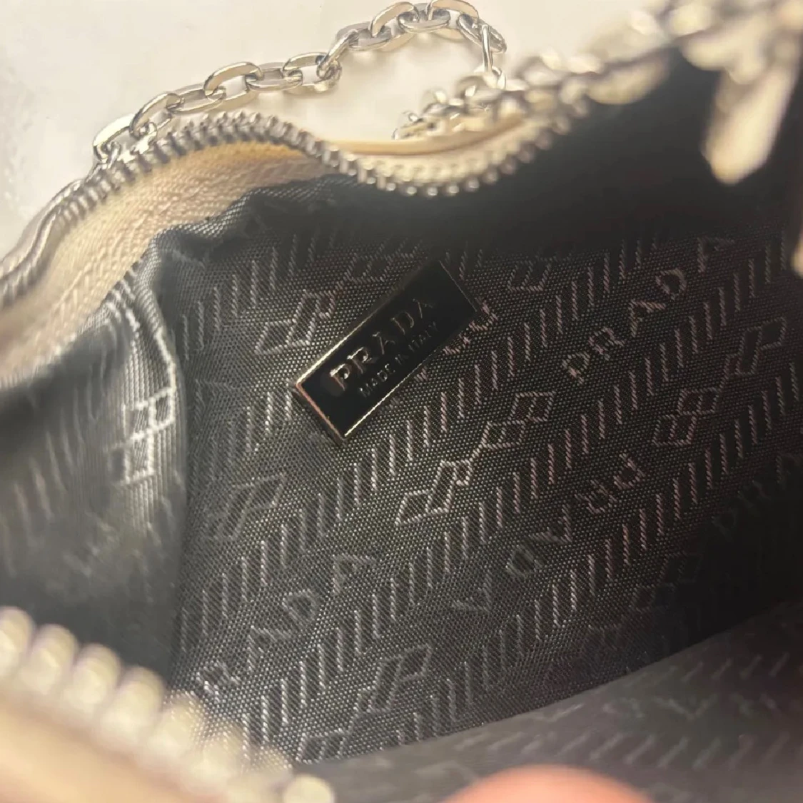 Beige Axelväska - 3