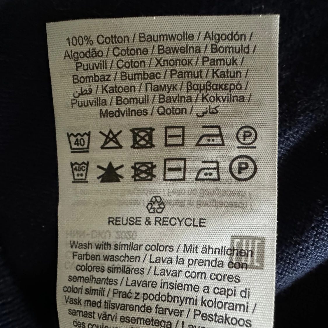 Mörkblå polotröja från SELECTED HOMME - 2