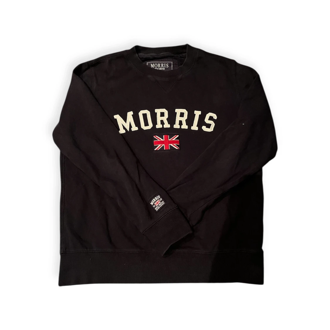 Svart sweatshirt från Morris