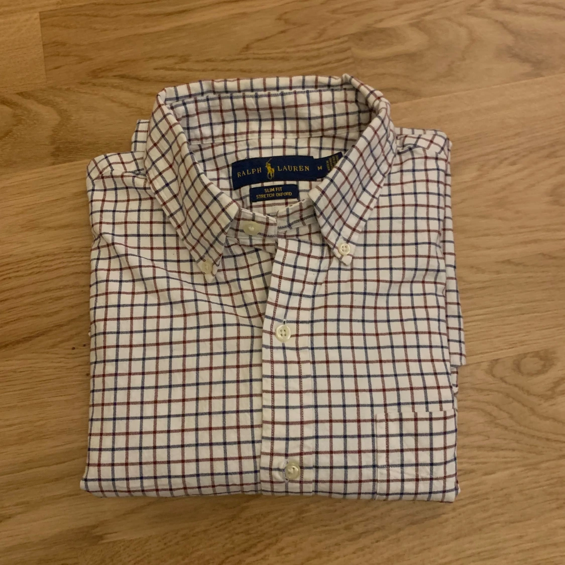 Rutig vit skjorta från Ralph Lauren - 4