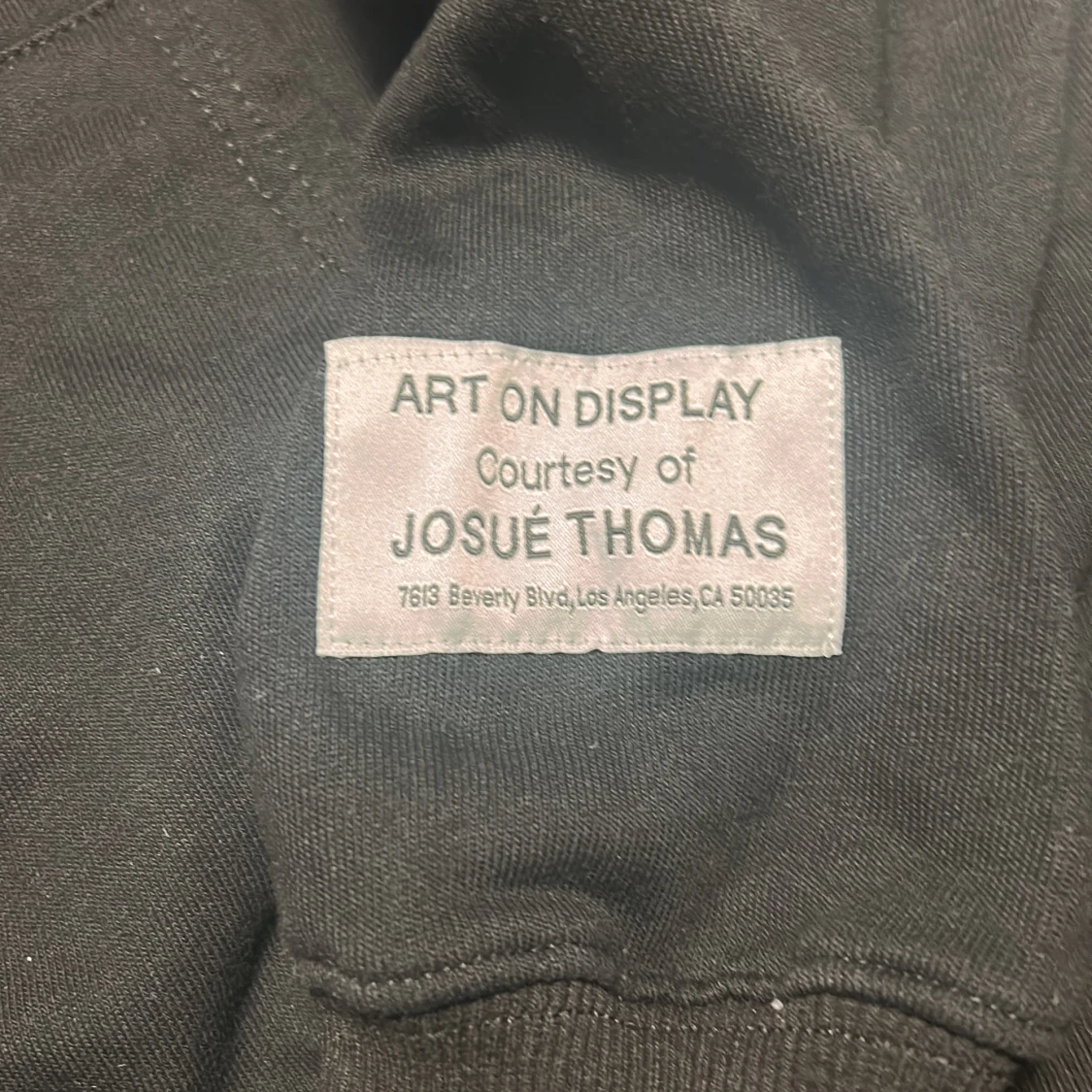 Svart hoodie från Gallery Dept - 2