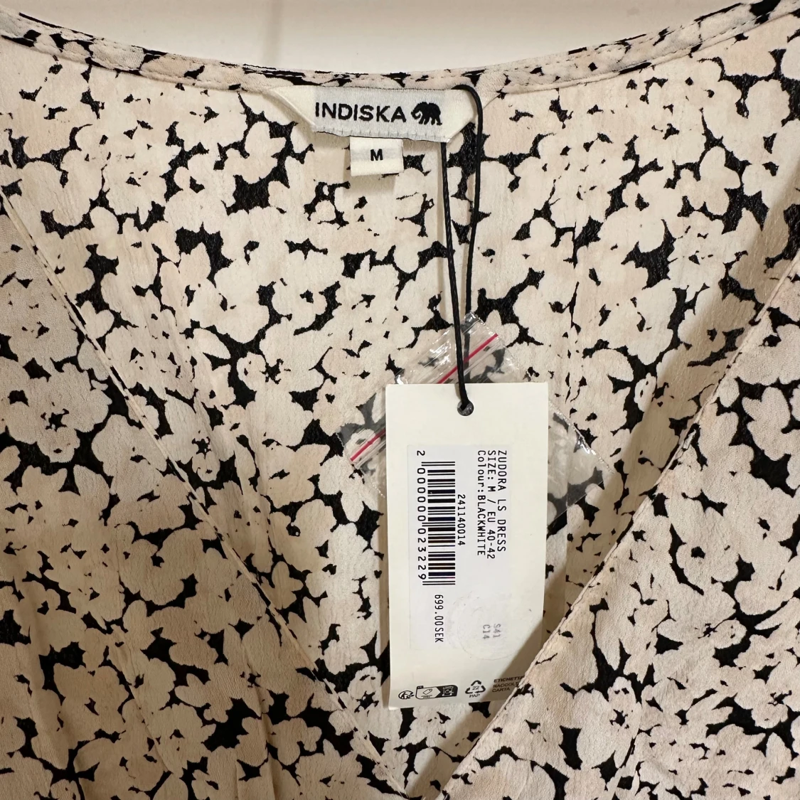 Blommig långklänning från Indiska - 2