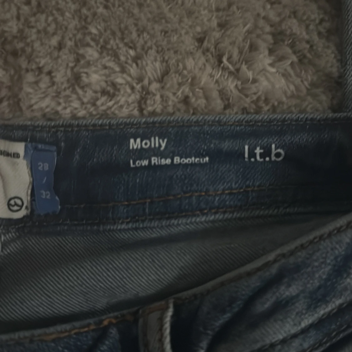 Blå Molly bootcut jeans från l.t.b - 3