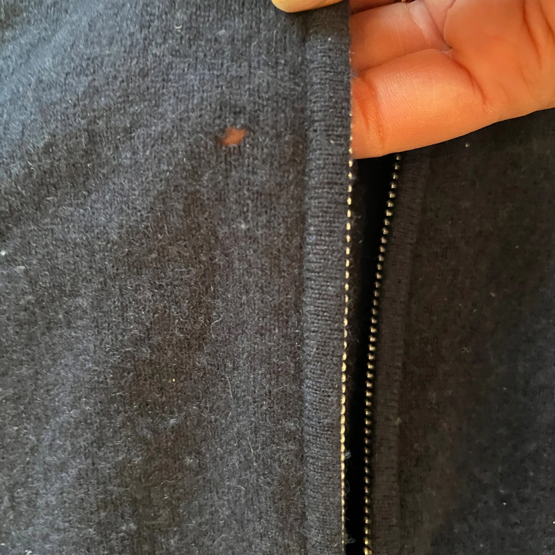 Mörkblå kashmirkofta från Soft Goat - 4