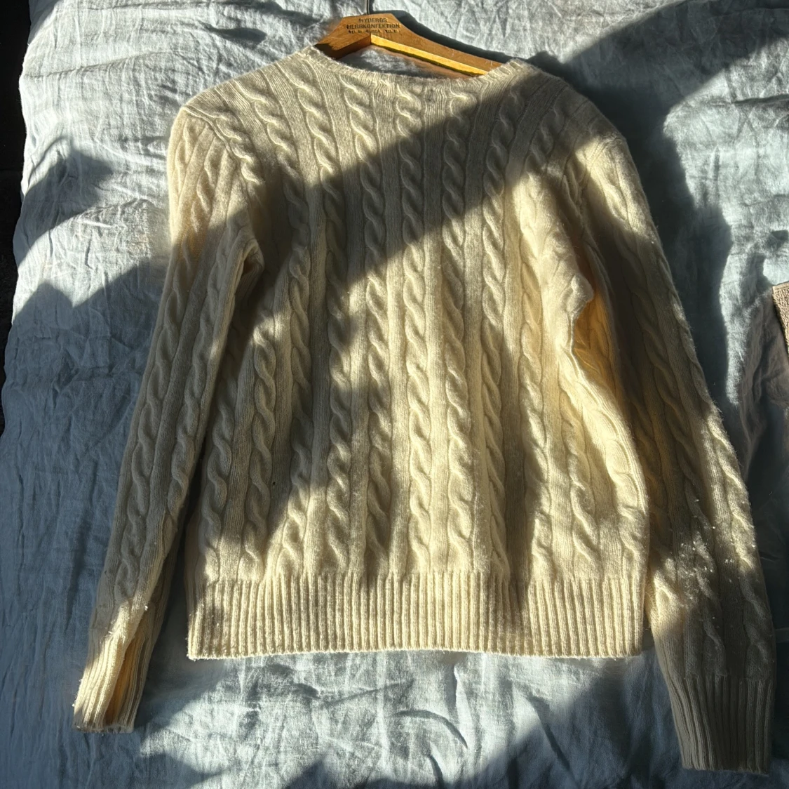 Kabelstickad vit tröja Polo Ralph Lauren - 2