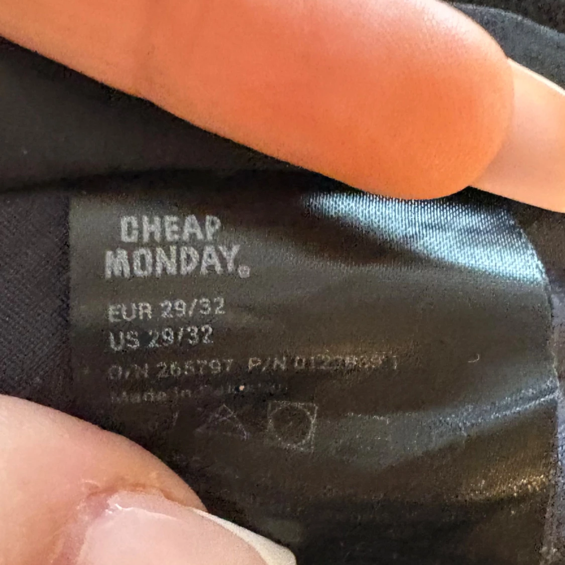 Svarta bootcut jeans Cheap Monday 29/32 - 3