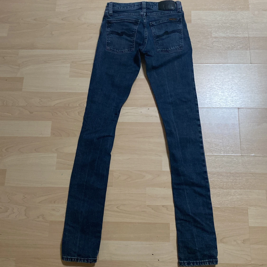 Mörkblå skinny jeans från Nudie Jeans (Tight Terry) - 1