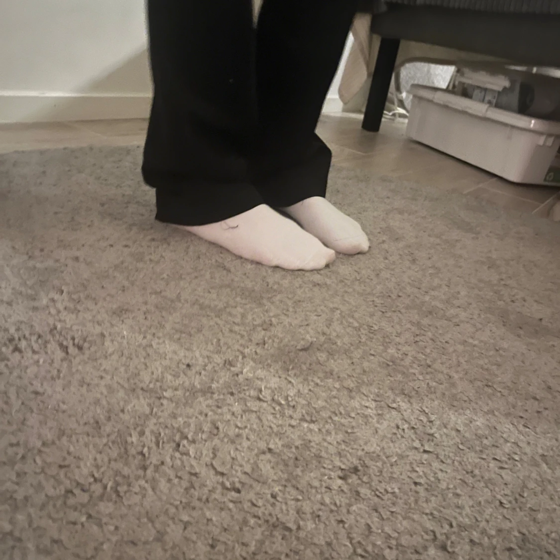 Svarta kostymbyxor - 3