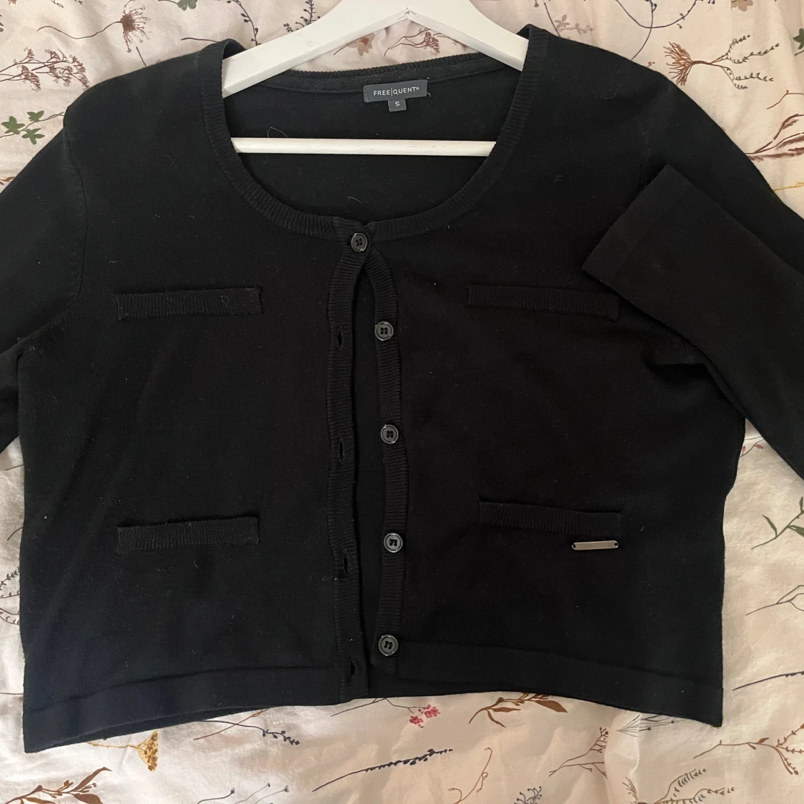 Svart kofta från Freequent, S - 2