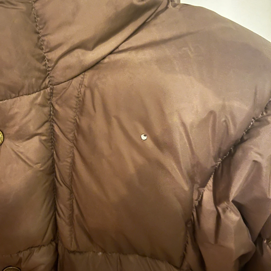 Brun dunjacka från Fjällräven XXS - 4