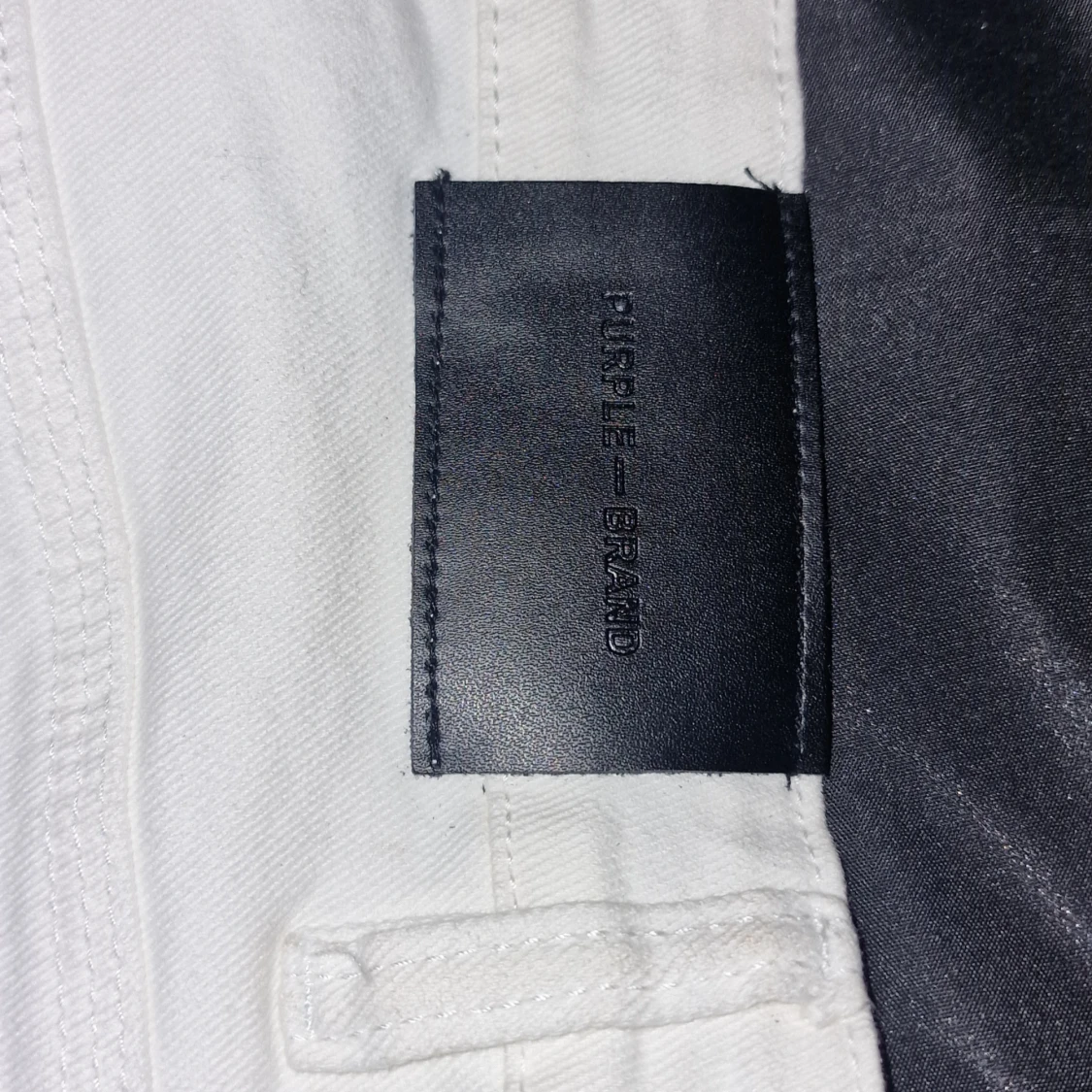 Vita jeans från Purple Brand, strl 38 - 4