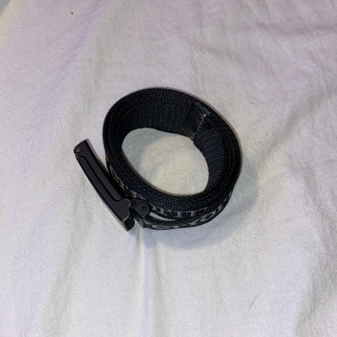 Svart textilbälte från Peak  - 1