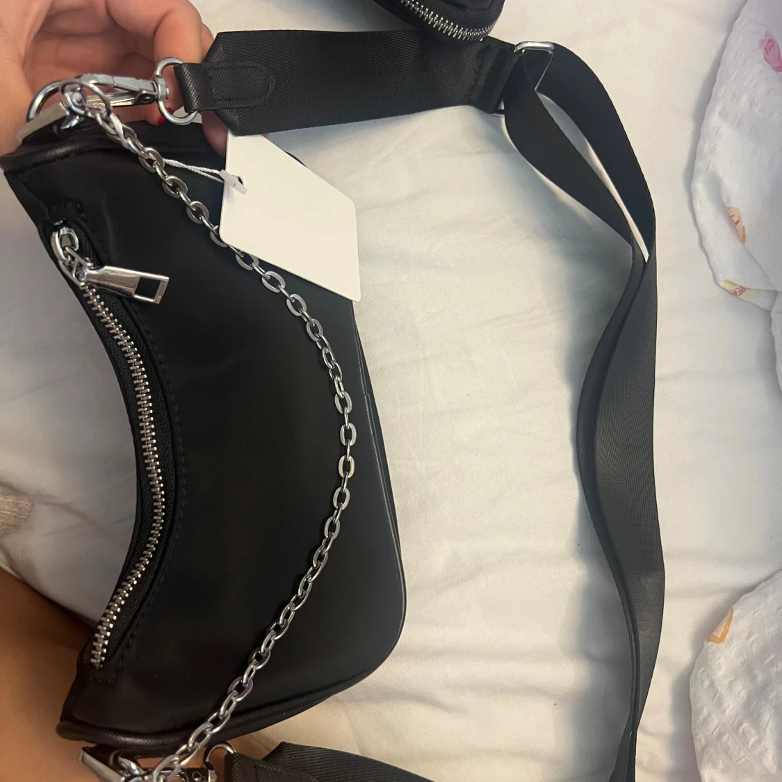 Svart axelväska  - 2