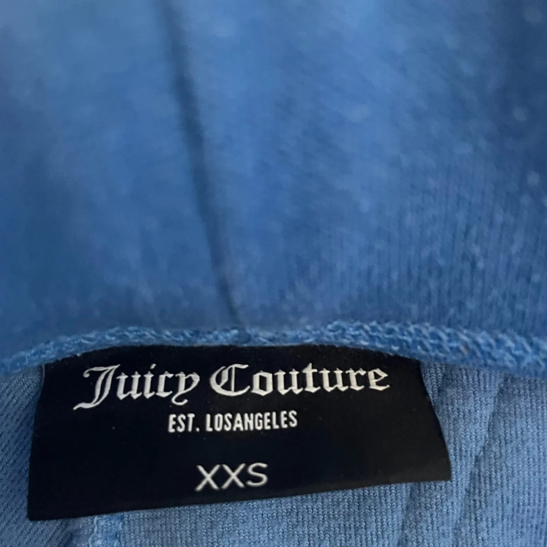 Blå velourbyxor Juicy Couture XXS - 2