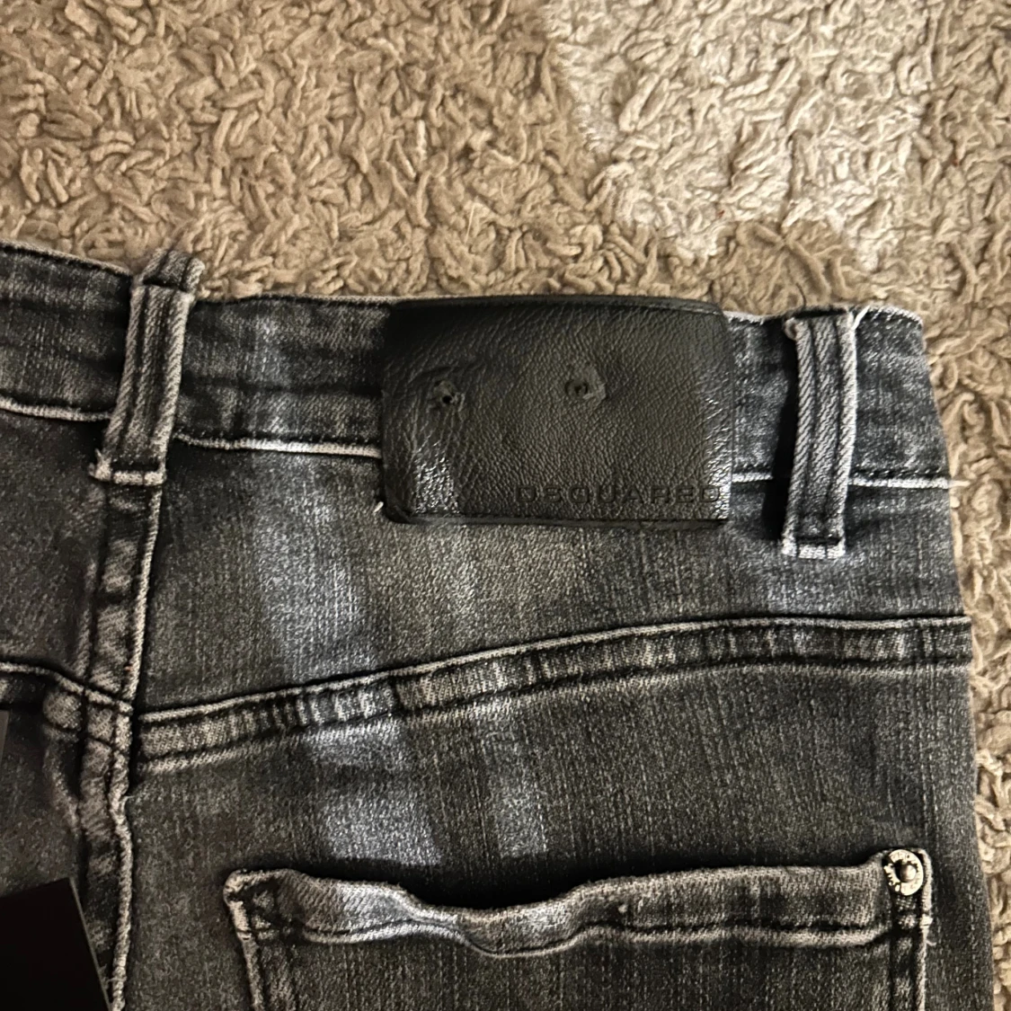 Svarta slim jeans från Dsquared2 - 4