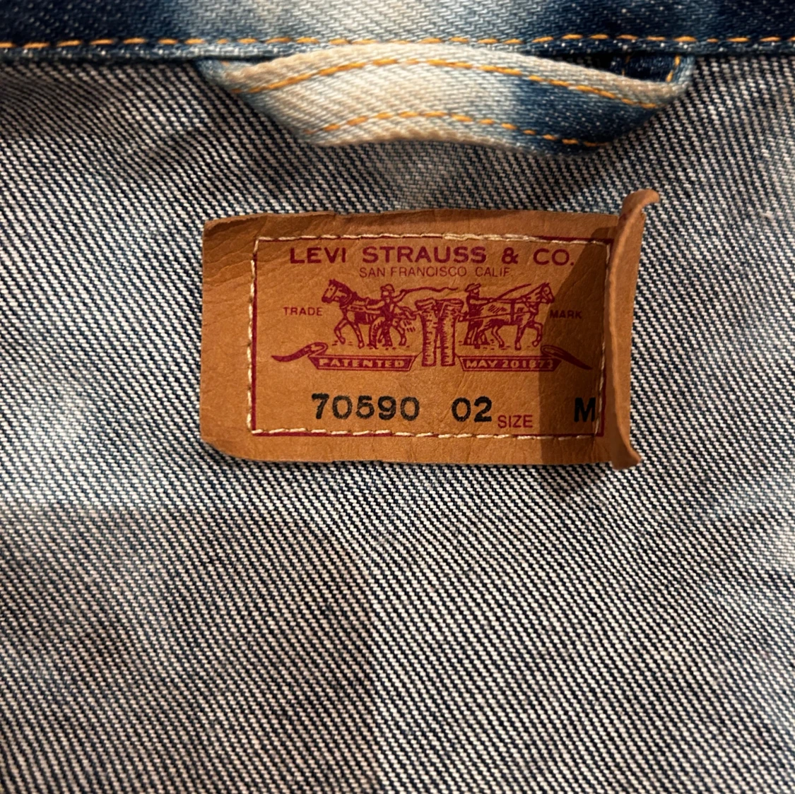 Blå jeansjacka från Levi's - 3