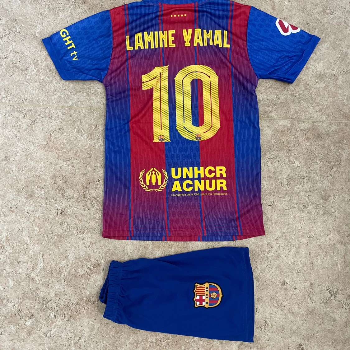 FC Barcelona Lamine Yamal fotbollströja - 1