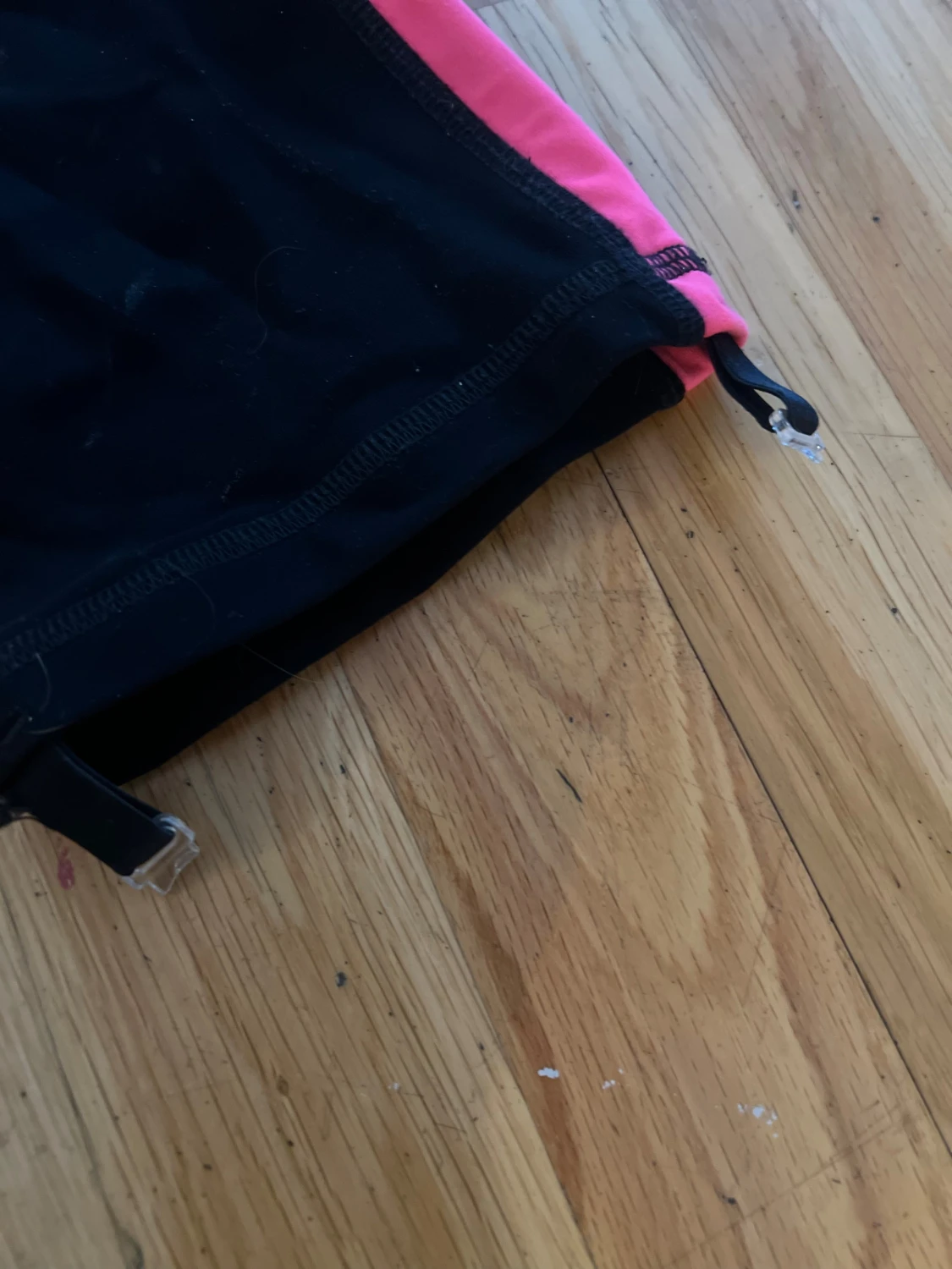 Thuono byxor rosa svart konståkning  - 4