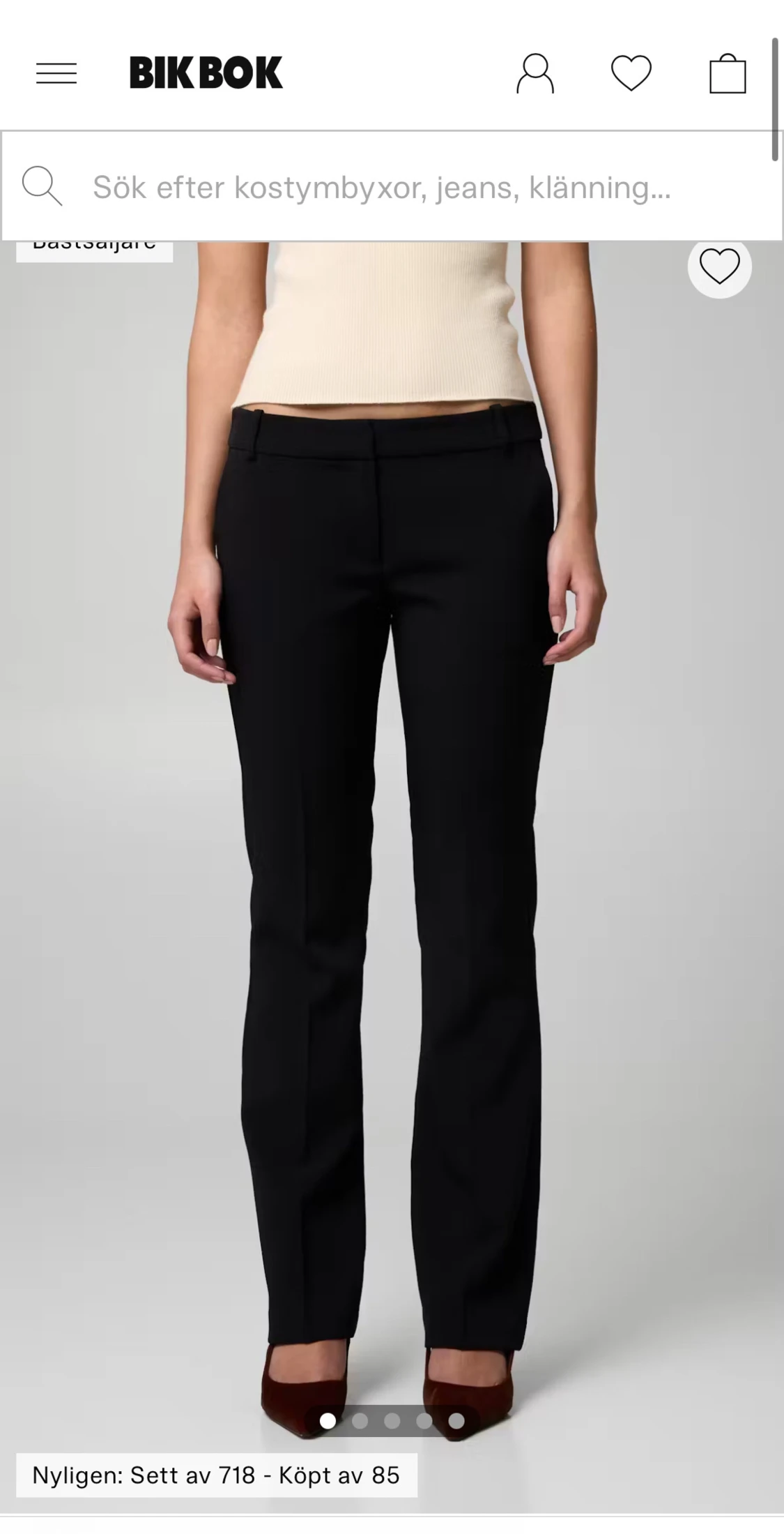 Kostymbyxor från Bik Bok