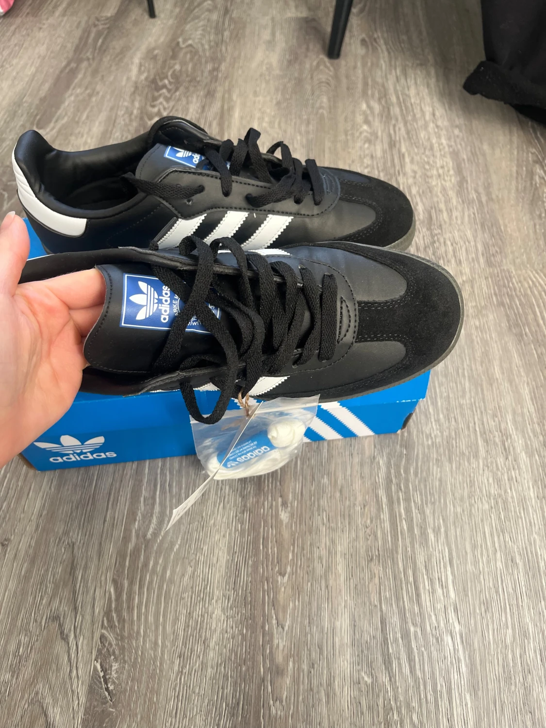 Adidas Samba svart/vit sneakers - 1