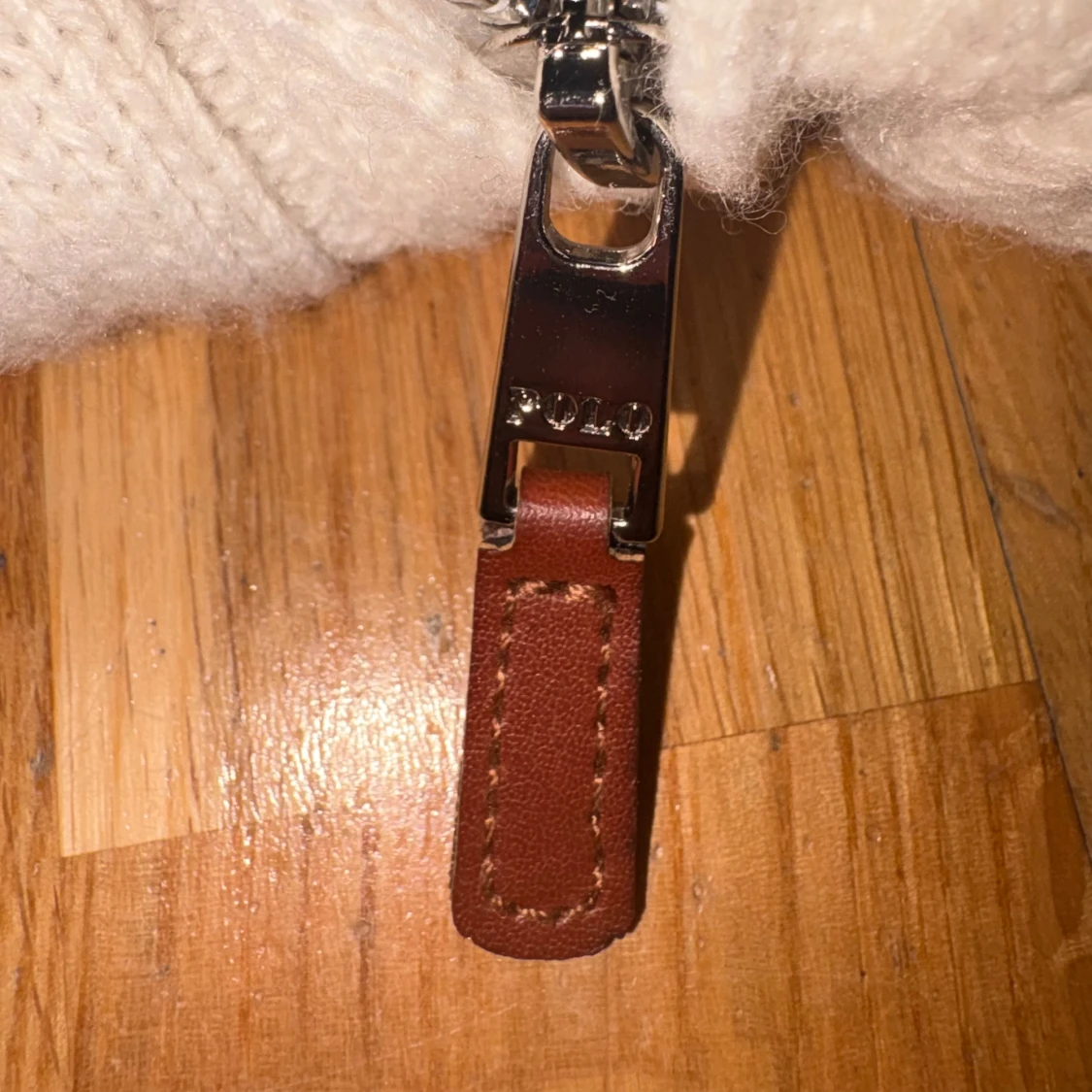 Vit kabelstickad tröja Polo Ralph Lauren - 3