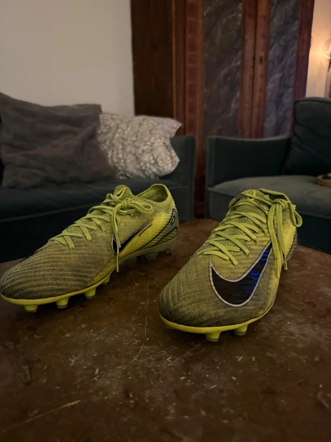 Nike Mercurial fotbollsskor grön - 4