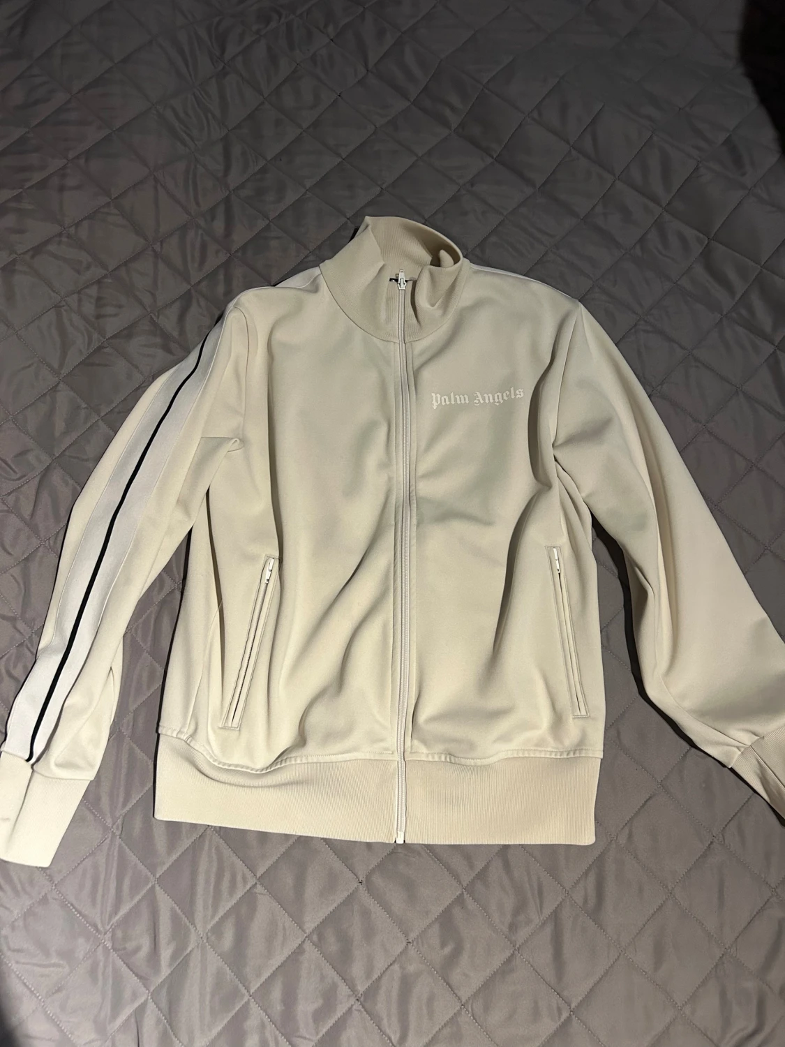 Palm Angels beige track jacket L