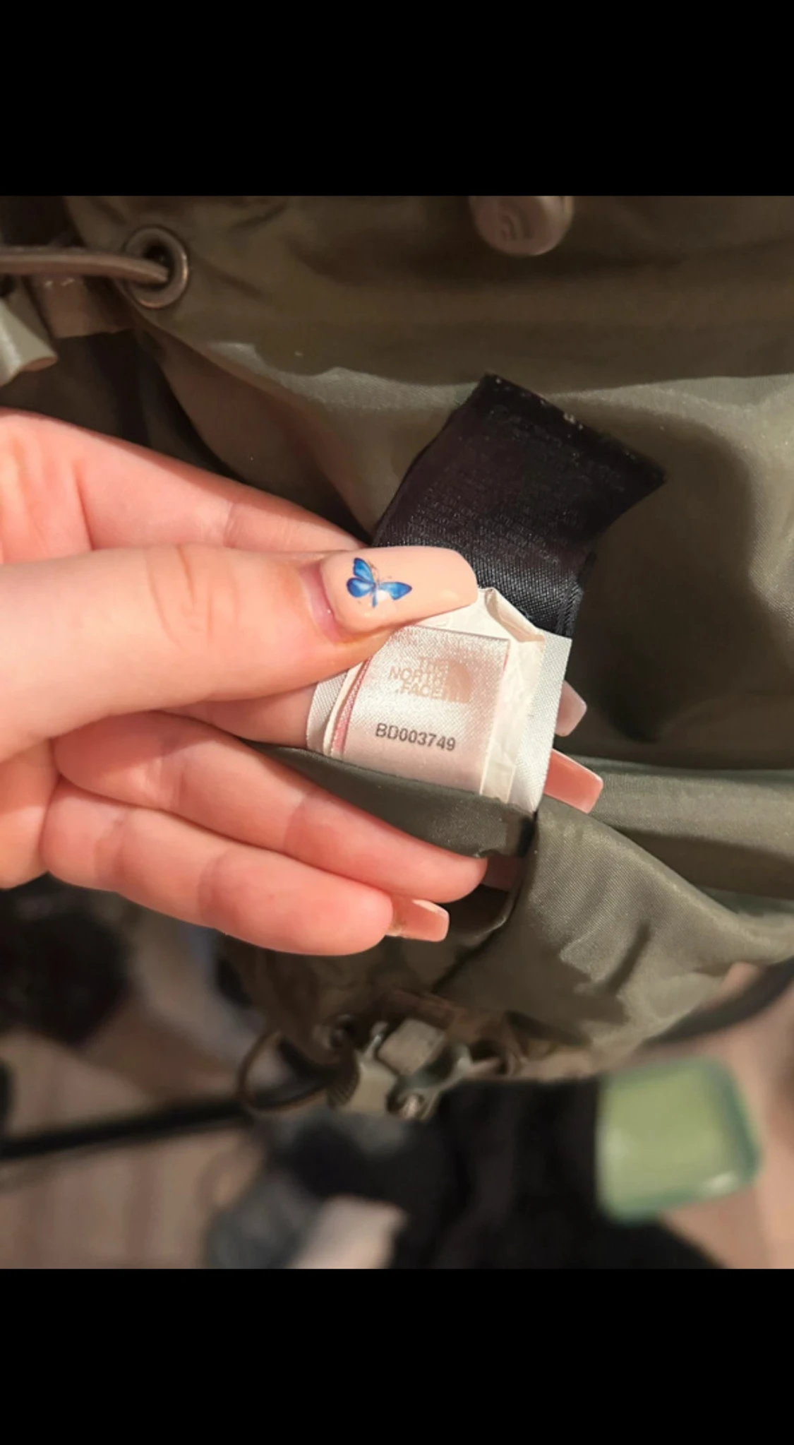 Beige vindjacka från The North Face - 4