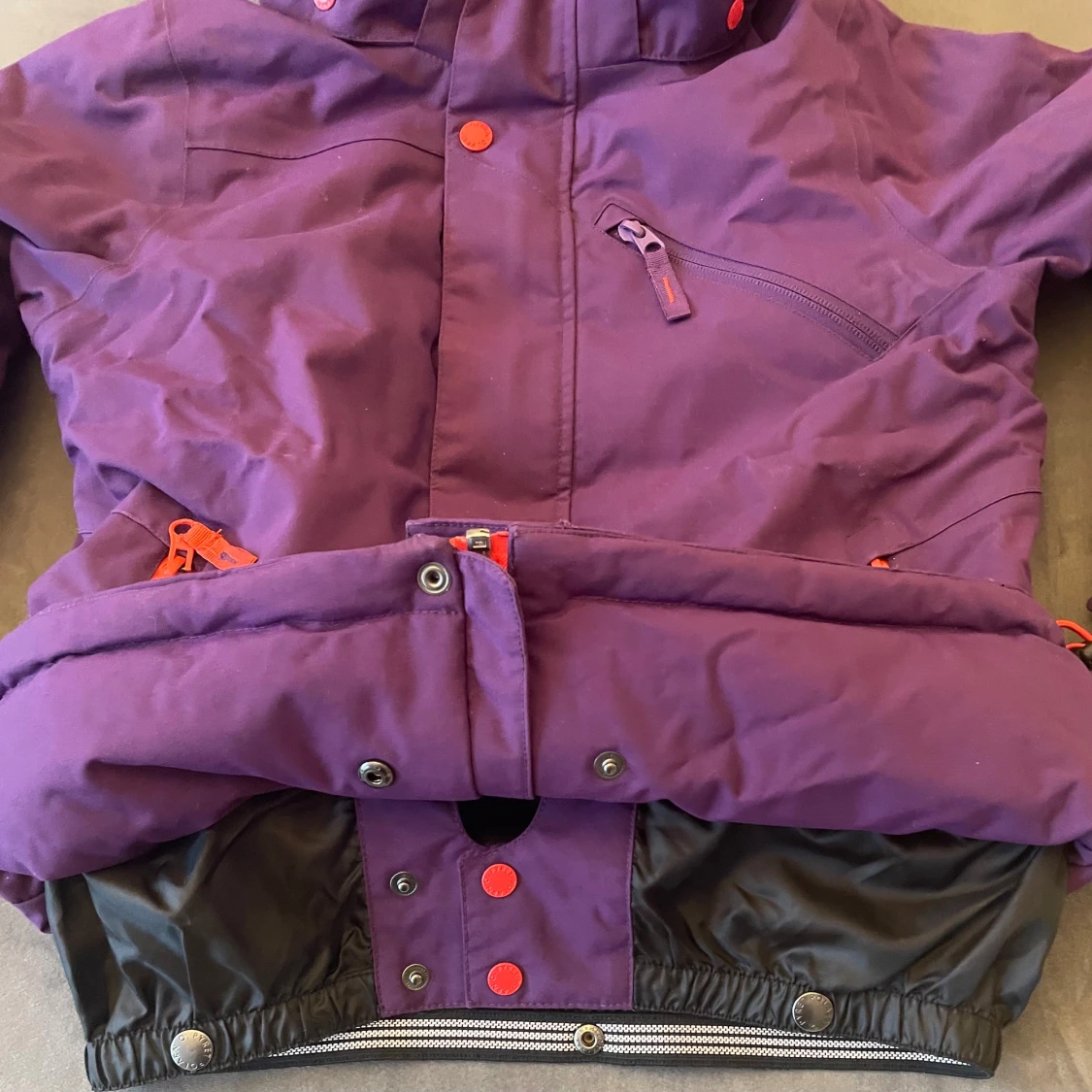 Lila vinterjacka Polarn O. Pyret 134 - 4