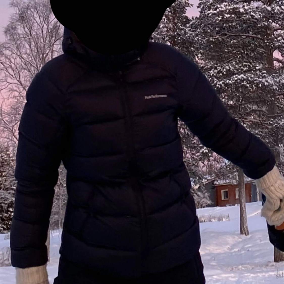 Svart Peak Performance dunjacka S - 3