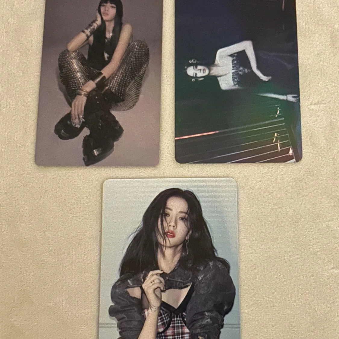 Blackpink Jisoo Lisa Pobs Photocards