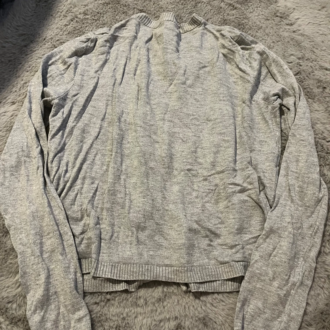 Grå kofta från 157 med knappar - 1