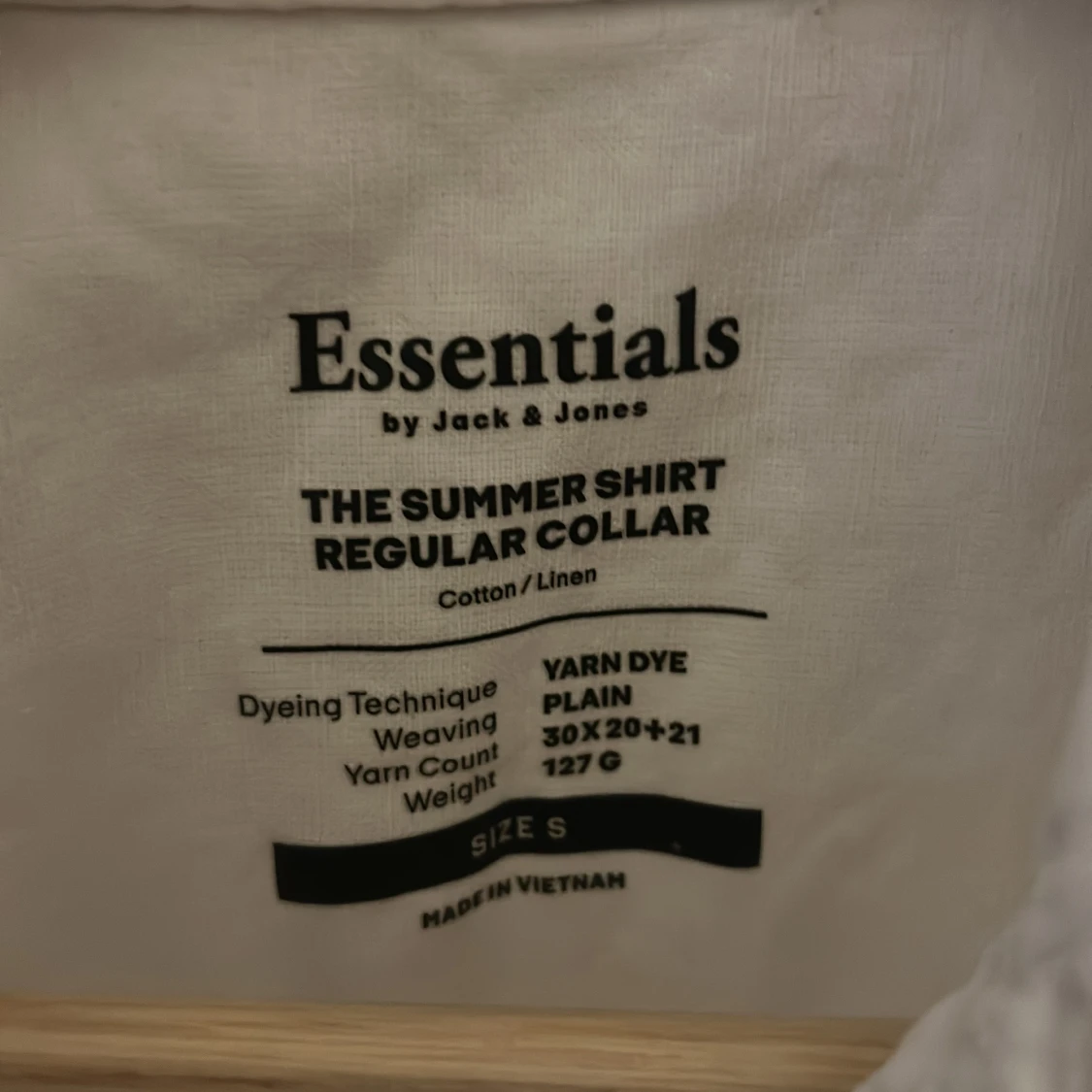 Vit kortärmad skjorta Jack & Jones - 1