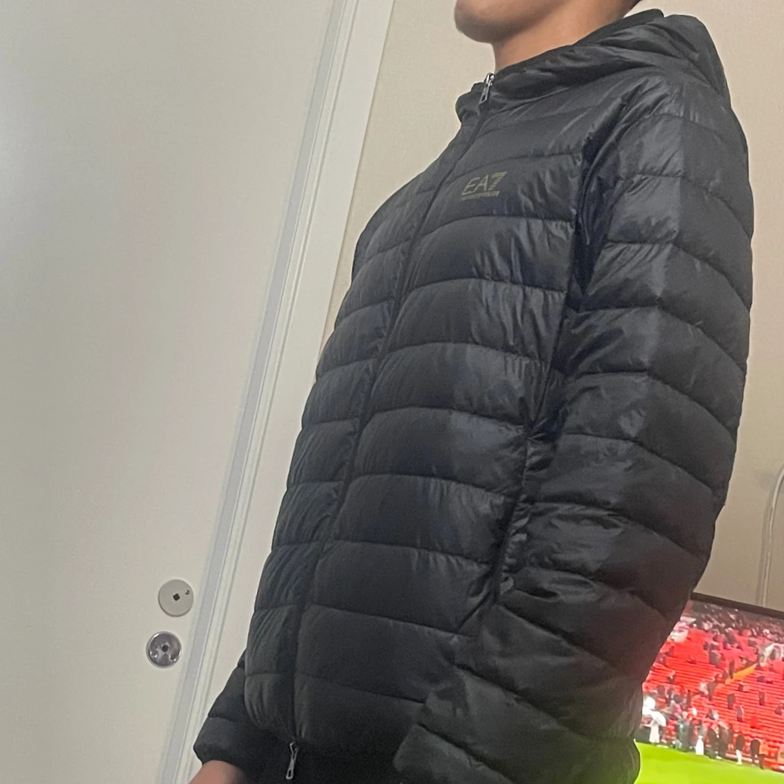  EA7 Emporio Armani svart jacka  - 4