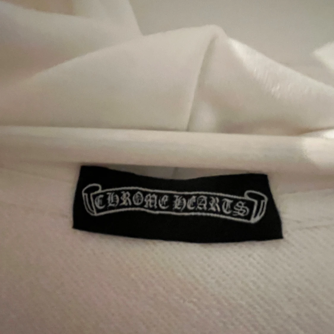 Vit hoodie Chrome Hearts  - 3