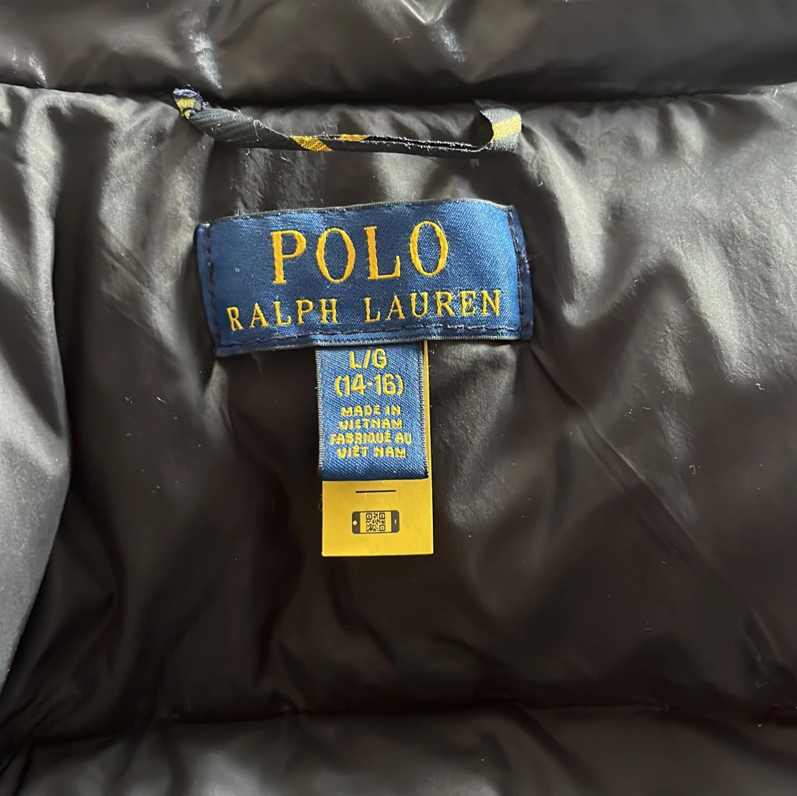 Svart pufferjacka från Polo Ralph Lauren - 1