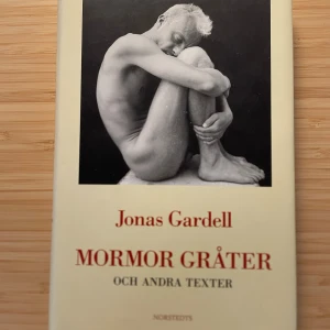 Mormor gråter och andra texter - En samling fräcka, satiriska och roliga texter av Jonas Gardell. Perfekt för dig som gillar engagerande och utmanande läsning om Sverige, identitet och att känna sig lite vilsen. Boken bjuder på Gardells favoriter från scen, TV och radio.