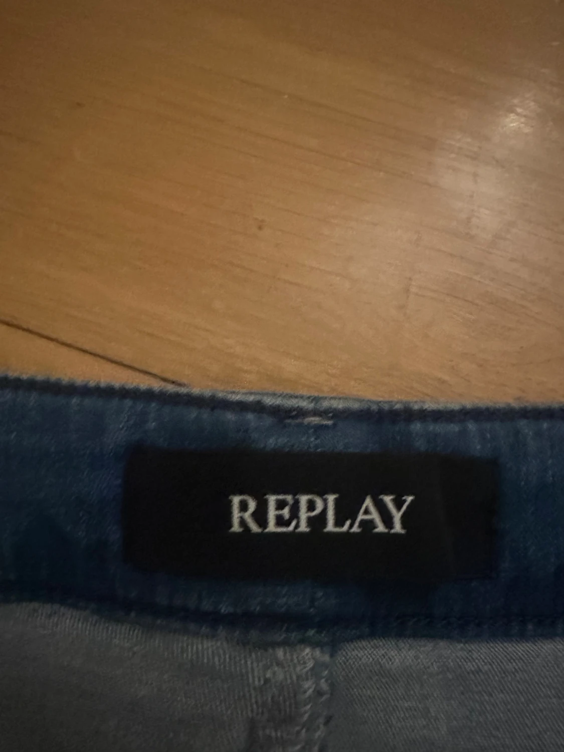 Blå Replay Hyperflex jeans - 1